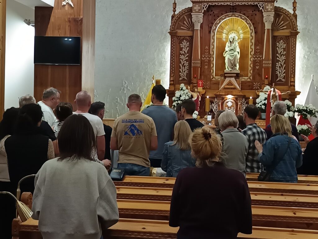 Ks. Łukasz Plata, modlitwa